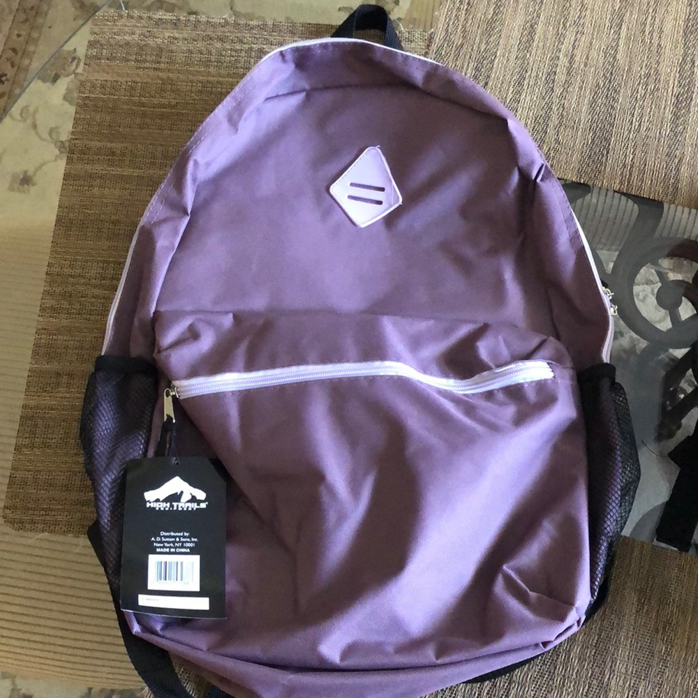 High Trails Purple Backpack